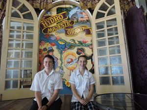 Ryley and Lauren at the Hydro Majestic