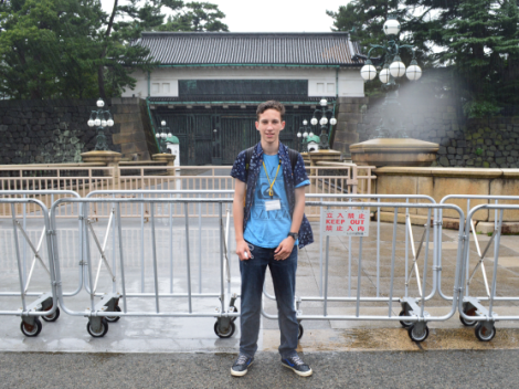 Jacob visited lots of sites in Japan