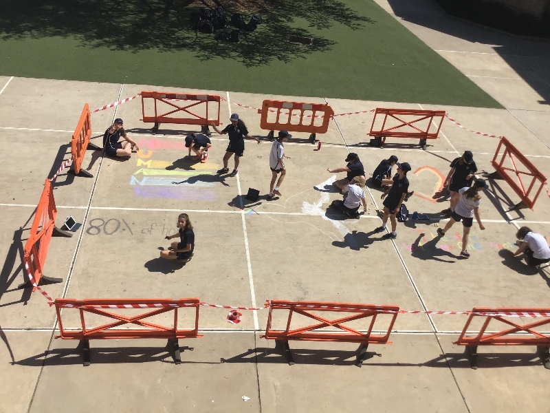 St Columba’s Catholic College Springwood Mural 2