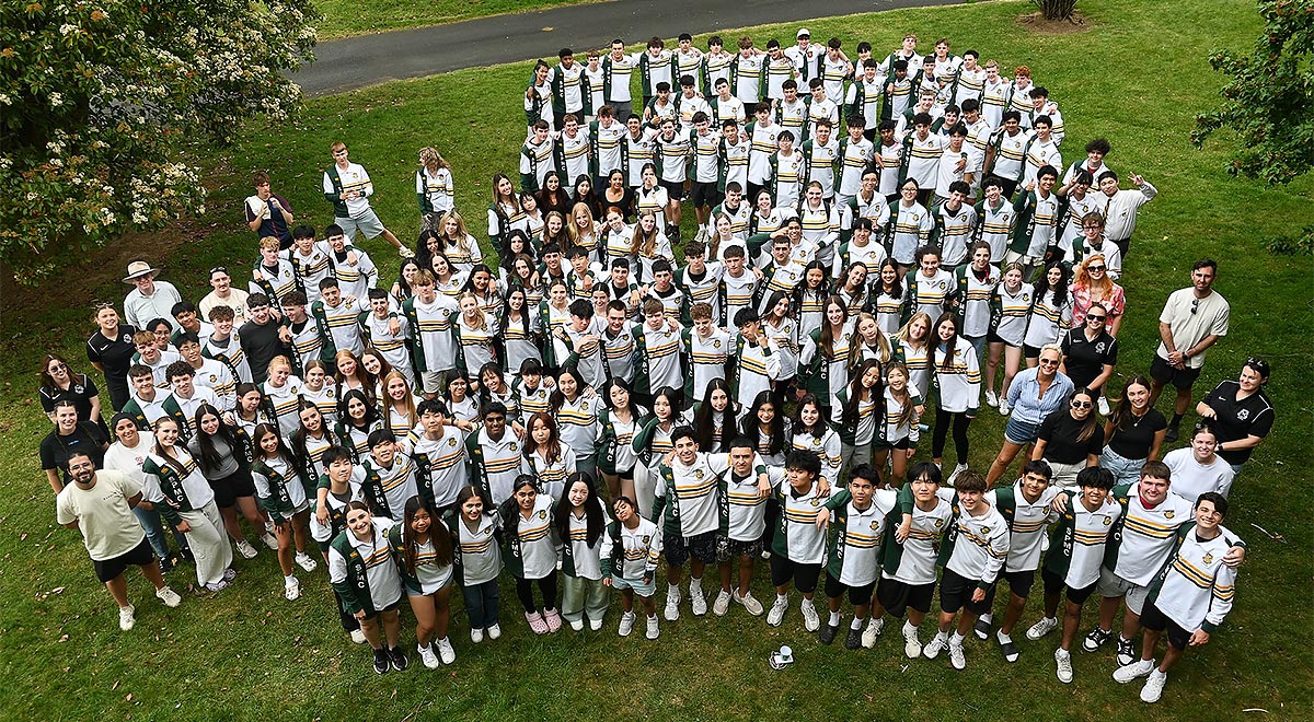 St Patricks Marist College Dundas HSC students